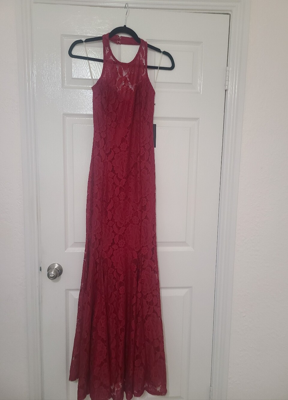 NWT Lulus Lace Maxi Dress